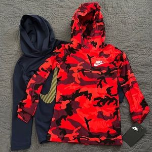 2 Nike long sleeve dry fit shirts